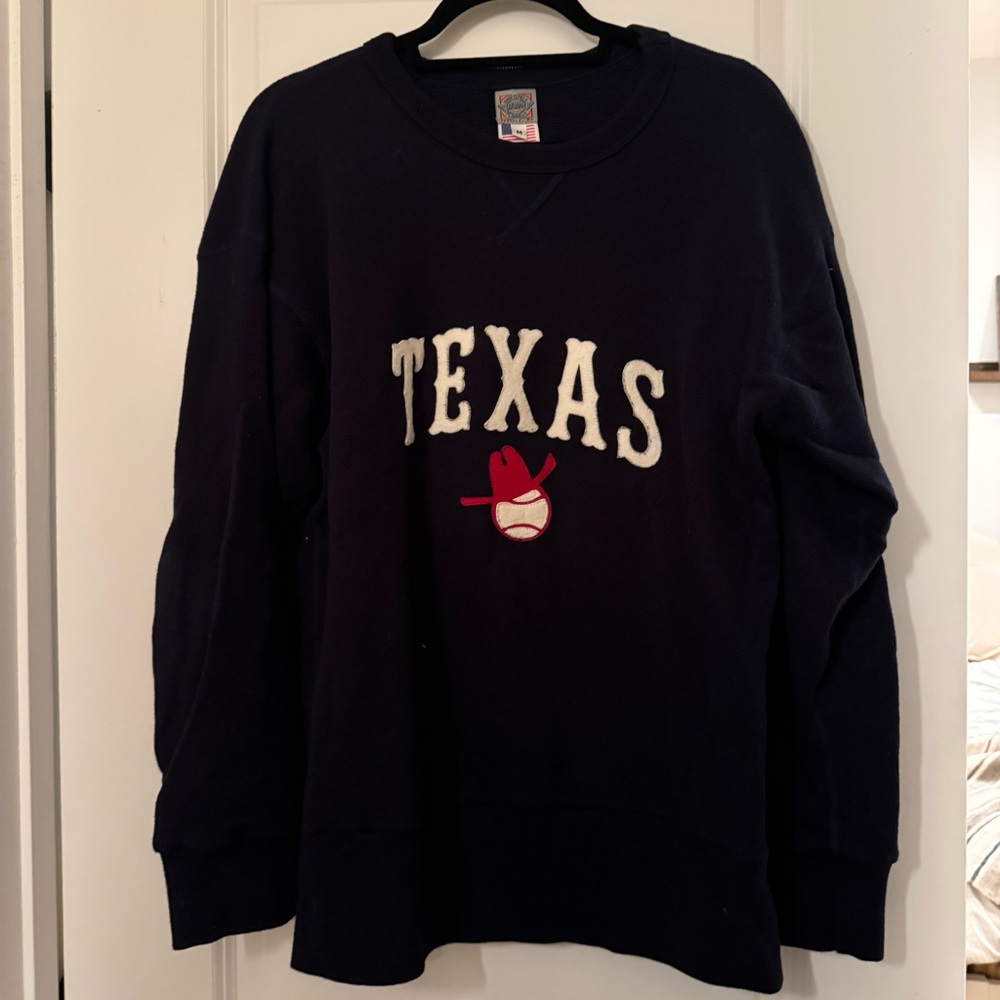 Ebbets Field Flannels Dark Blue Crewneck